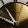 Vintage Junghans Exacta Wall Clock Mid Century Wood Frame Rope Trim Mcm (works Well) Image 5