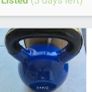 2xbrand new large cast iron kettlebells Image 2