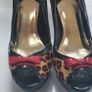 RIVER ISLAND platform peep toe leopard print heels Sz 38/5UK - Rrp 75 (New) Image 9