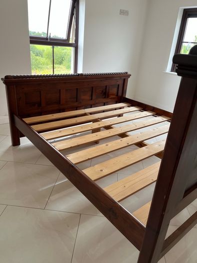 Solid Heavy Bed Frame