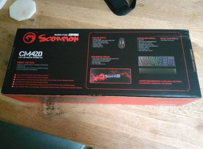 Gaming Keyboard and Mouse