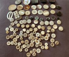 Antique Collection Mother of Pearl Buttons