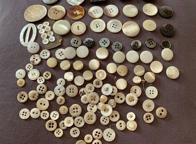 Antique Collection Mother of Pearl Buttons