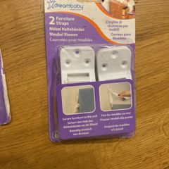 Child safety furniture straps x 2