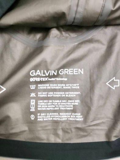 Galvin Green GoreTex Waterproof Golf Jacket Mens XL