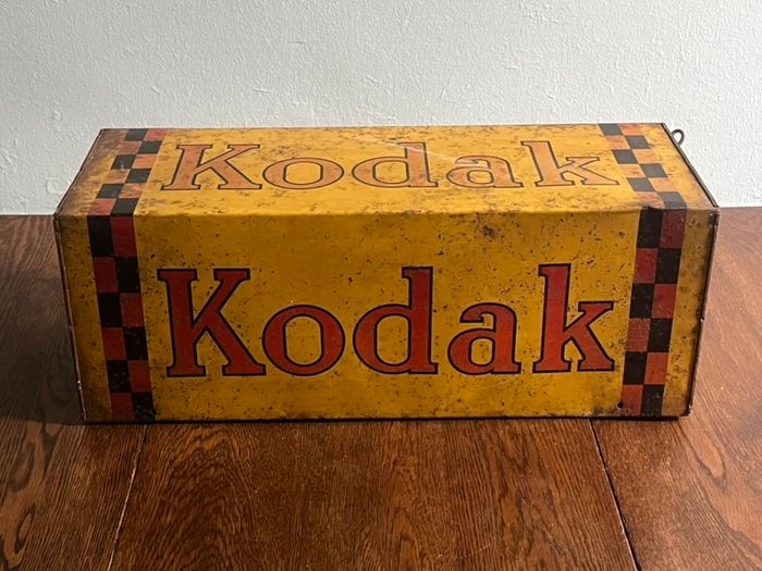 Original Kodak Advertising Shop Display Box