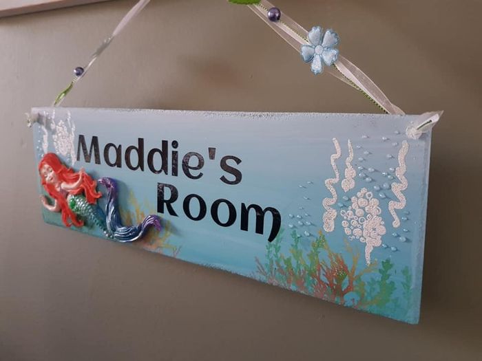 Handmade Personalised Bedroom Signs
