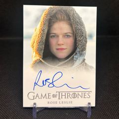 Game of thrones Rose Leslie auto