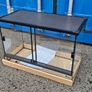 Glass Terrarium with Mesh 60x30x40 Image 2