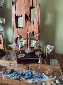 Candle holders antique