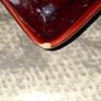 Vintage Red Glazed Ceramic Advertising Ashtray for Martell Cognac Postage Available or Collection Image 5