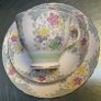 Tuscan Fine English bone china  set pink floral pattern made in England Image 3