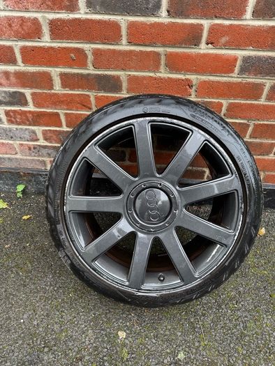 audi mk1 tt wheels 9 spoke with caps