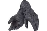 Dainese Veloce Motorbike Leather Gloves - Black (S, M, L &amp; XL)