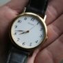 Mens Gold Plated Pulsar V501-9a90 Perfect Working Order New Battery Fitted Image 2