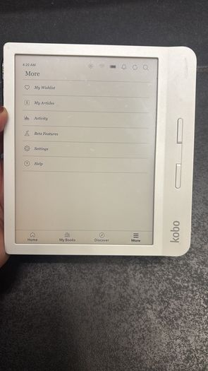 kindleKobo Libra H2O 8GB Excellent Condition Waterproof case included