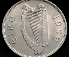 Ireland - 1959 - Half Crown - Horse - KM.16a - [2745]