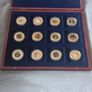 Complete Leonardo Da Vinci Limited Edition 24k Gold coin set Image 10