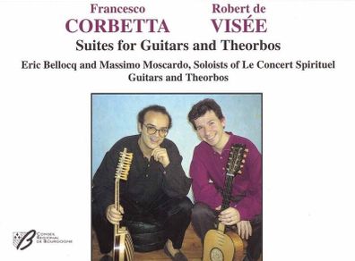 Francesco Corbetta. Robert de Visee. Suites for Guitars and Theorbos. CD. Free Postage!