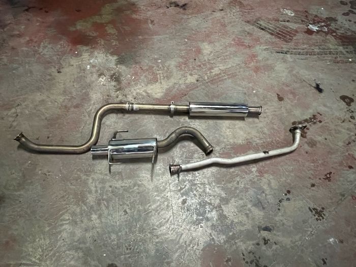 K11 micra stainless exhaust