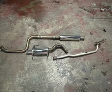 K11 micra stainless exhaust