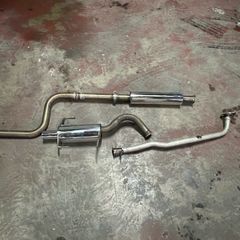 K11 micra stainless exhaust