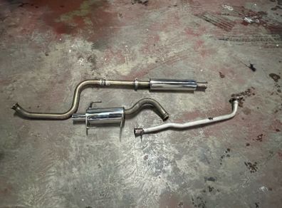 K11 micra stainless exhaust