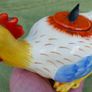 Antique Mintons Cockerel Teapot. Impressed marks for Mintons on underside. Good Condition Image 7