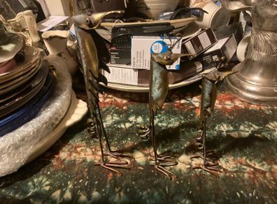 Copper birds free postage