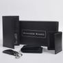 4 Pieces Set Of Leather Gift Box, Black Leather Image 3