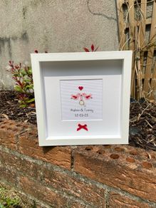 Personalised Engagement Framed Gift