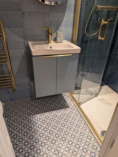 bathroom tiles selection