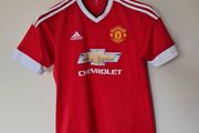 Adidas man utd home Size medium ptp 21" in excellent condition