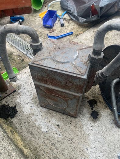 Antique gas Meter