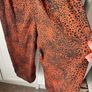 Bnwt primark animal print wide leg jumpsuit with wrap around detail size 12 Image 3