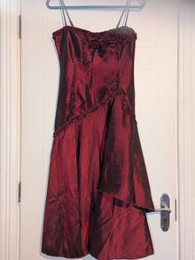 gorgeous metallic floral midi dress from Lovie