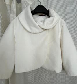 Kate & Pippa Cream Cropped Jacket