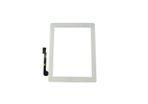 For iPad 3 / iPad 4 Digitizer Touch Screen Glass Home Button White With Adhesive - FHT11IPDLCD