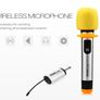 Brand New Best Pro  Universal Wireless Microphone Black Image 2