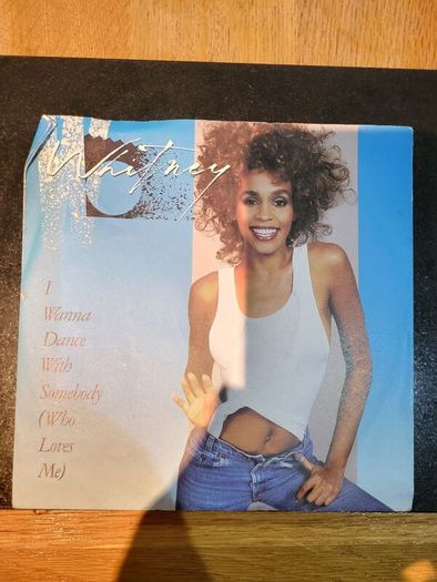 Whitney Houston I Wanna Dance With Somebody picture sleeve 7 inch vinyl