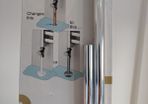 Towel Rail Pipe Covers - 15mm, Chrome