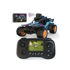 RC Car with Camera, RC Truck, Remote Control Car, 2.4GHz 2.8 Screen, 60 Adjustable Camera, Live Video
