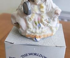 Beatrix Potter Lady Mouse Figurine F Warne Co Beswick England 1951 Vintage