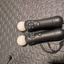 PSVR 1, all cables included, 2 move controllers and PS5 dongle/adapter Image 2