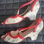 shoe,vintage look like,beutifull classy heal Image 3