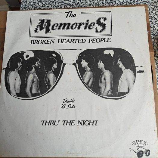 The Memories, Broken Hearted People  12",  Irish Rock Pop