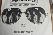 The Memories, Broken Hearted People  12",  Irish Rock Pop