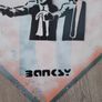 Banksy Reproduction Sheet Metal Road Sign Pulp Fiction Image 6