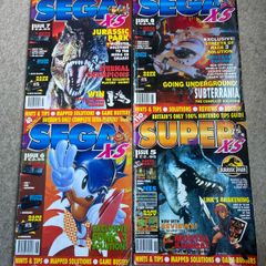 Sega XS issues 6 7 8 Super 5 Nintendo Mega Drive