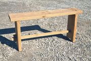 Rustic Wooden Bench Small KAS1389